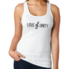 love-unity-womens-racer-back-treble-tank-top-wht-front